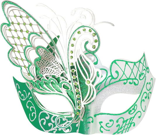 Mysterious Venetian Butterfly Lady Masquerade Halloween Party Mask Evening Prom Ball Mask Bar Costumes Accessory