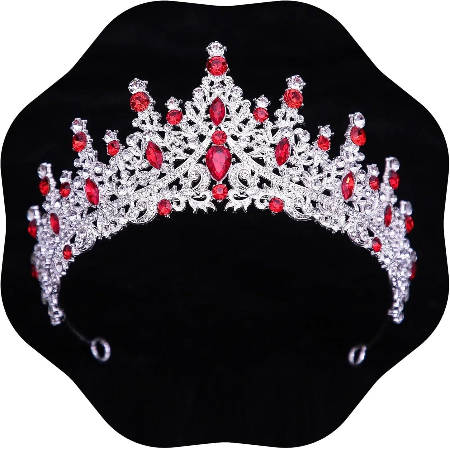 Tiaras and Crowns for Women Crystal Princess Tiaras Rhinestone Queen Crowns For Wedding Bridal Birthday Prom Pageant Party (Tiara 100)