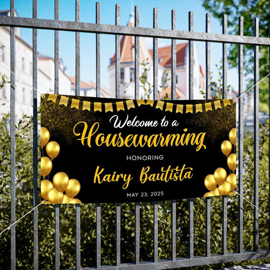 Personalized Housewarming Party Welcome Banner Decorations Double Sided Printing And Various Sizes #15