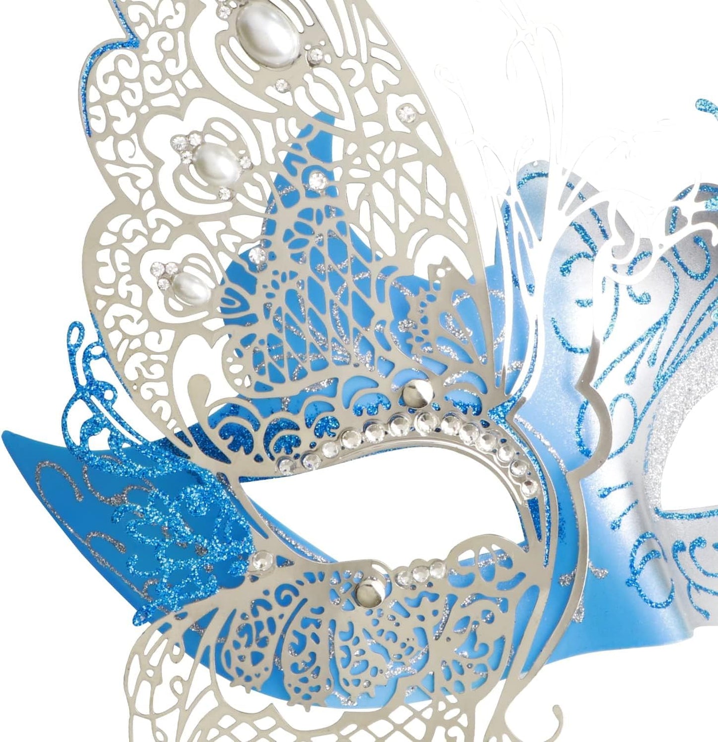 Mysterious Venetian Butterfly Lady Masquerade Halloween Party Mask Evening Prom Ball Mask Bar Costumes Accessory