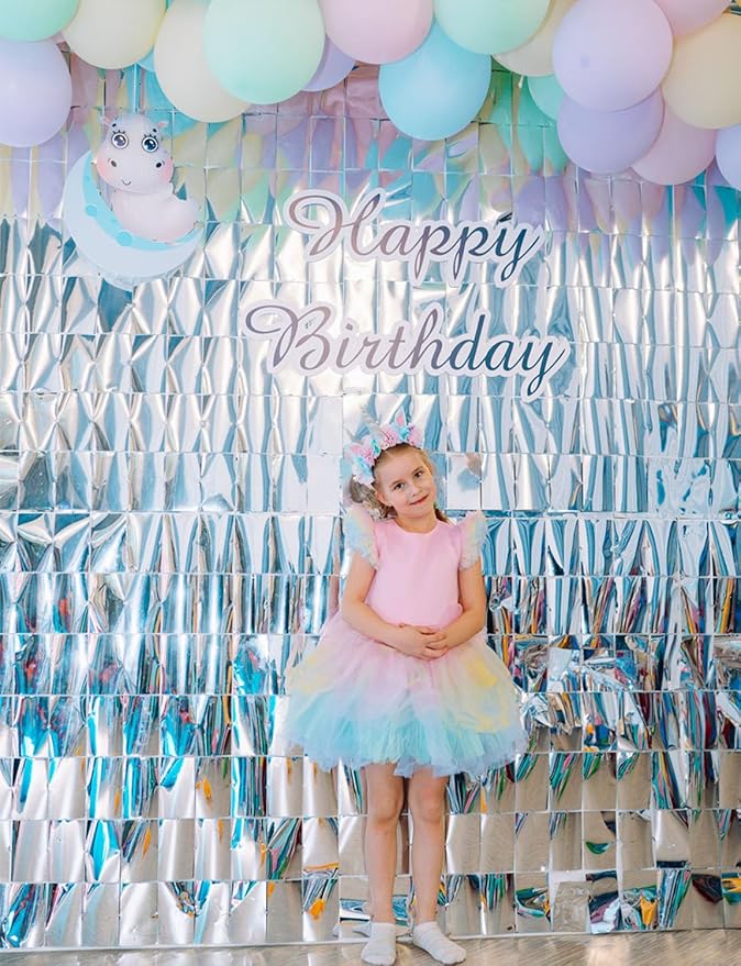 Pastel Balloons, 12 Inch Easter Balloon, 60 Pcs Pastel Rainbow Balloons Assorted Colors for Easter, Unicorn Party, Rainbow Party, Baby Shower,Spring Birthday, Wedding Decorations