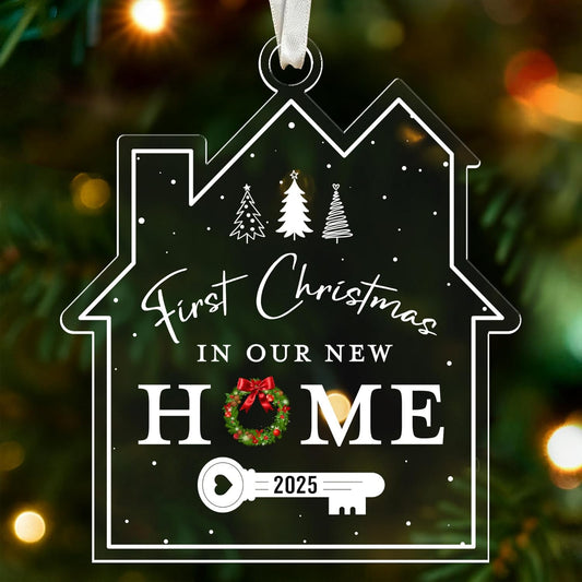 New Home Ornament 2025 - Perfect Housewarming Gift for Couples, Ideal House Warming Gifts for Women, House Warming Gift New Home, Housewarming Gifts, Best Housewarmings Presents 2025