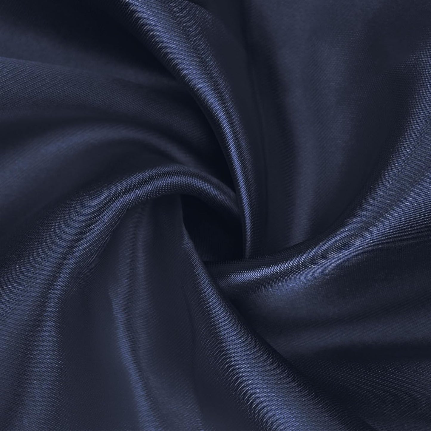 Bailarina 120 Pack Navy Blue Satin Napkins,17x17 Inches Wedding Napkins Square Soft Silky Table Napkins Bulk Decorative Elegant Cloth Napkin for Party Decoration, Banquet,Wedding,Graduation