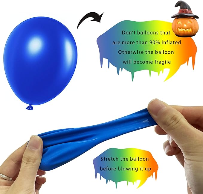 Assorted Color Balloons,100pcs Rainbow Latex Balloon Arch Kit 12 inch Pastel Balloons for Happy Birthday Party Supplies, Weddings, Baby Showers Decor, Fiesta Party Decorations