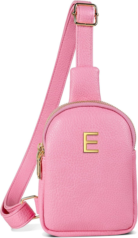 Personalized Gifts for Teen Girls, Initial Crossbody Bags for Women Trendy, Sling Purse for Girl, Cute Fanny Pack