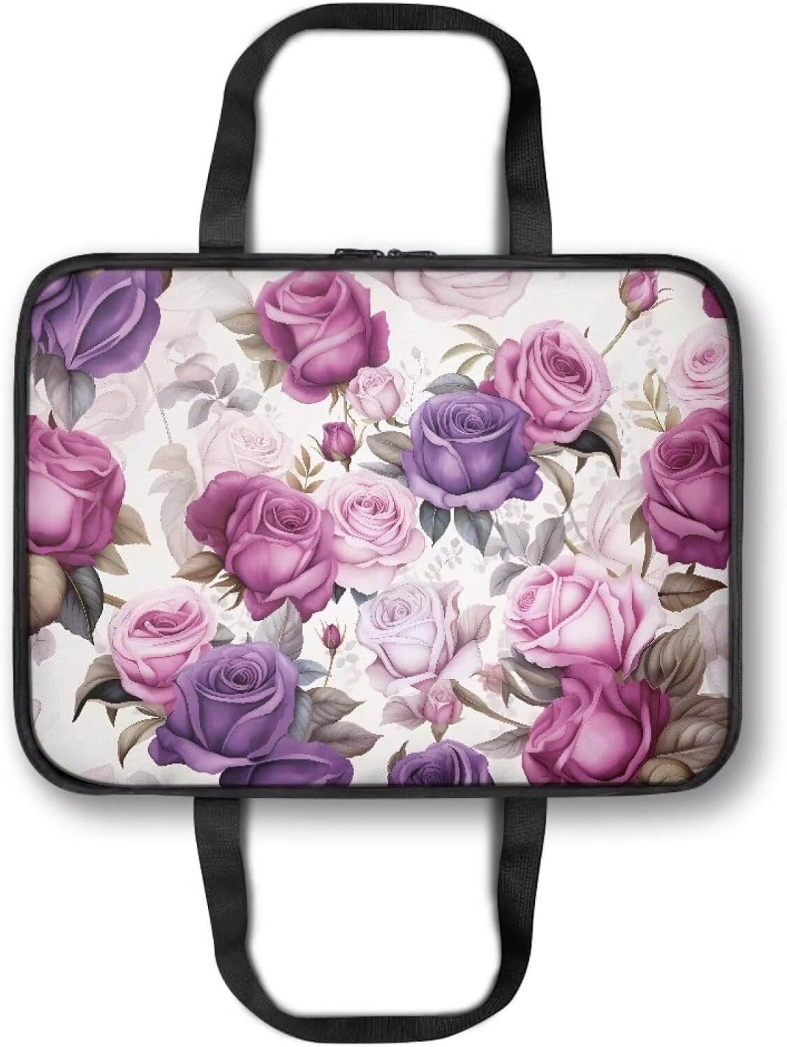 Purple Rose Insulated Casserole Thermal Bags for Hot or Cold Food with Heat Resistant Lining Zip Food Carrier Fits 11 x 15 or 9 x 13 Baking Dish