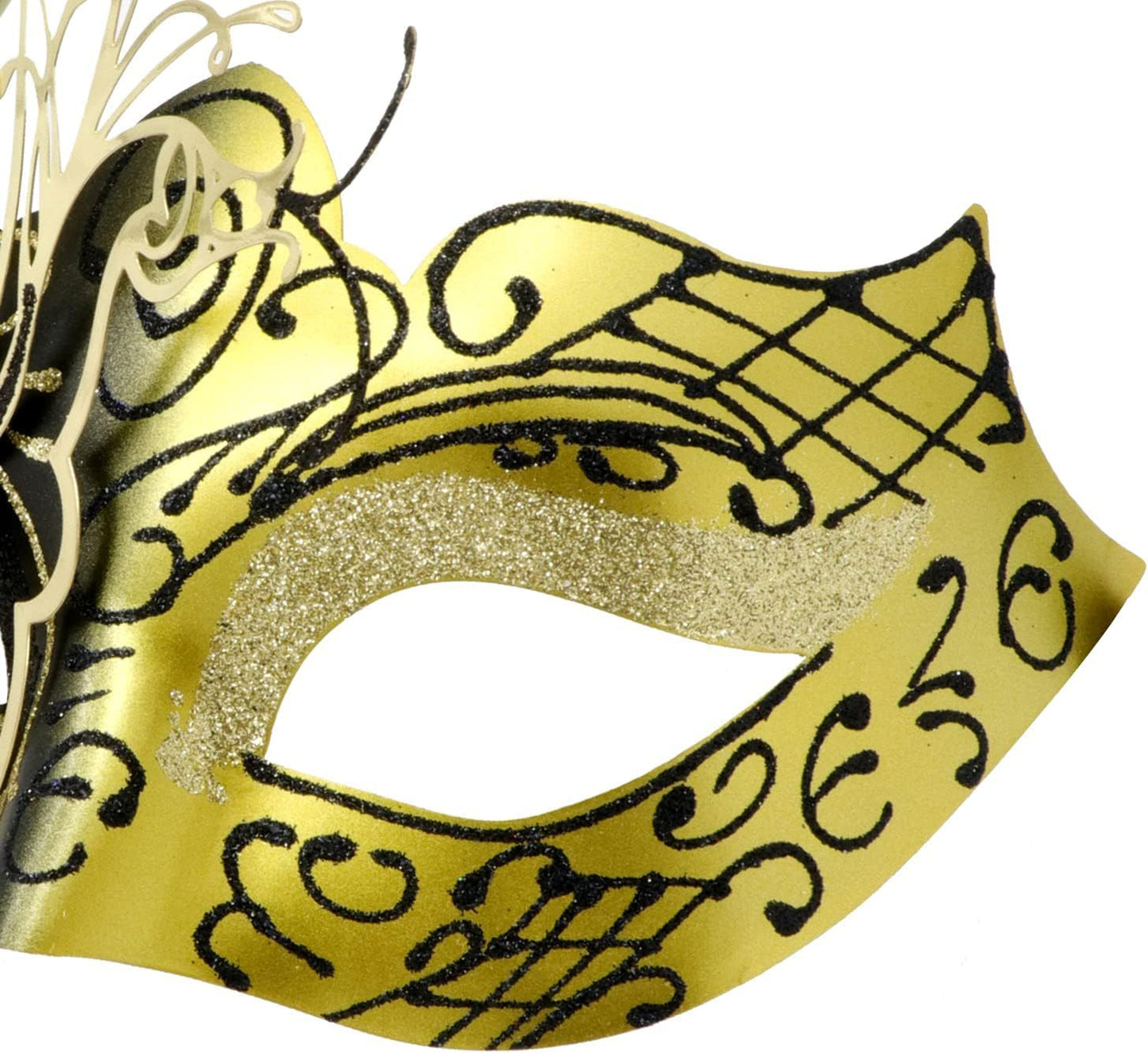 Mysterious Venetian Butterfly Lady Masquerade Halloween Party Mask Evening Prom Ball Mask Bar Costumes Accessory
