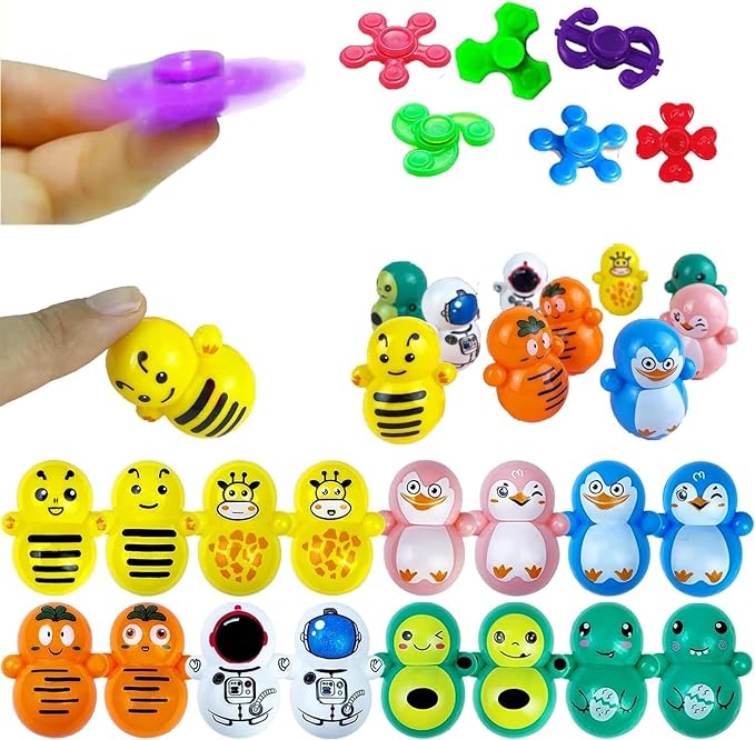126 Pcs Party Favors for Kids, Treasure Box Toys for Classroom, Prize Box Toys for Kids, Goodie Bags Stuffers, Pinata Filler, Treasure Chest Fidget Birthday Gifts Stocking Stuffers