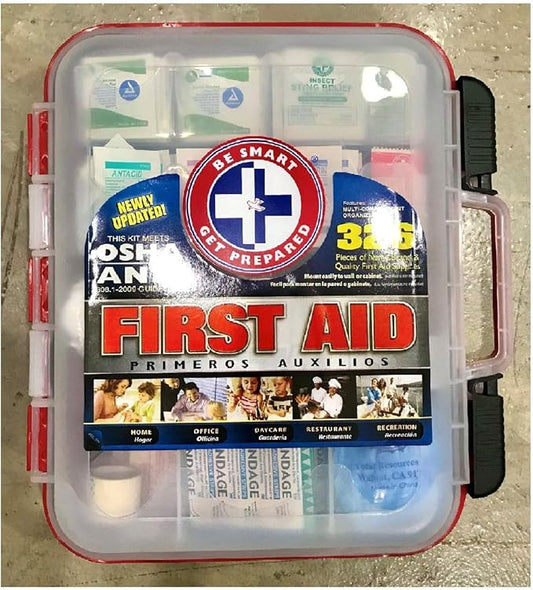 First Aiid Kit Expiry 326 Pieces Exceeds Expectations