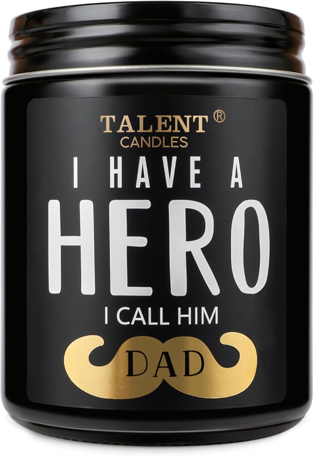 Scented Candle for Dad | Father's Day Gifts | Perfect Home Décor Gift Elegant Gift for Dad from Daughter Son Kids | 8.4oz Candle Jars | Lavender Cedarwood