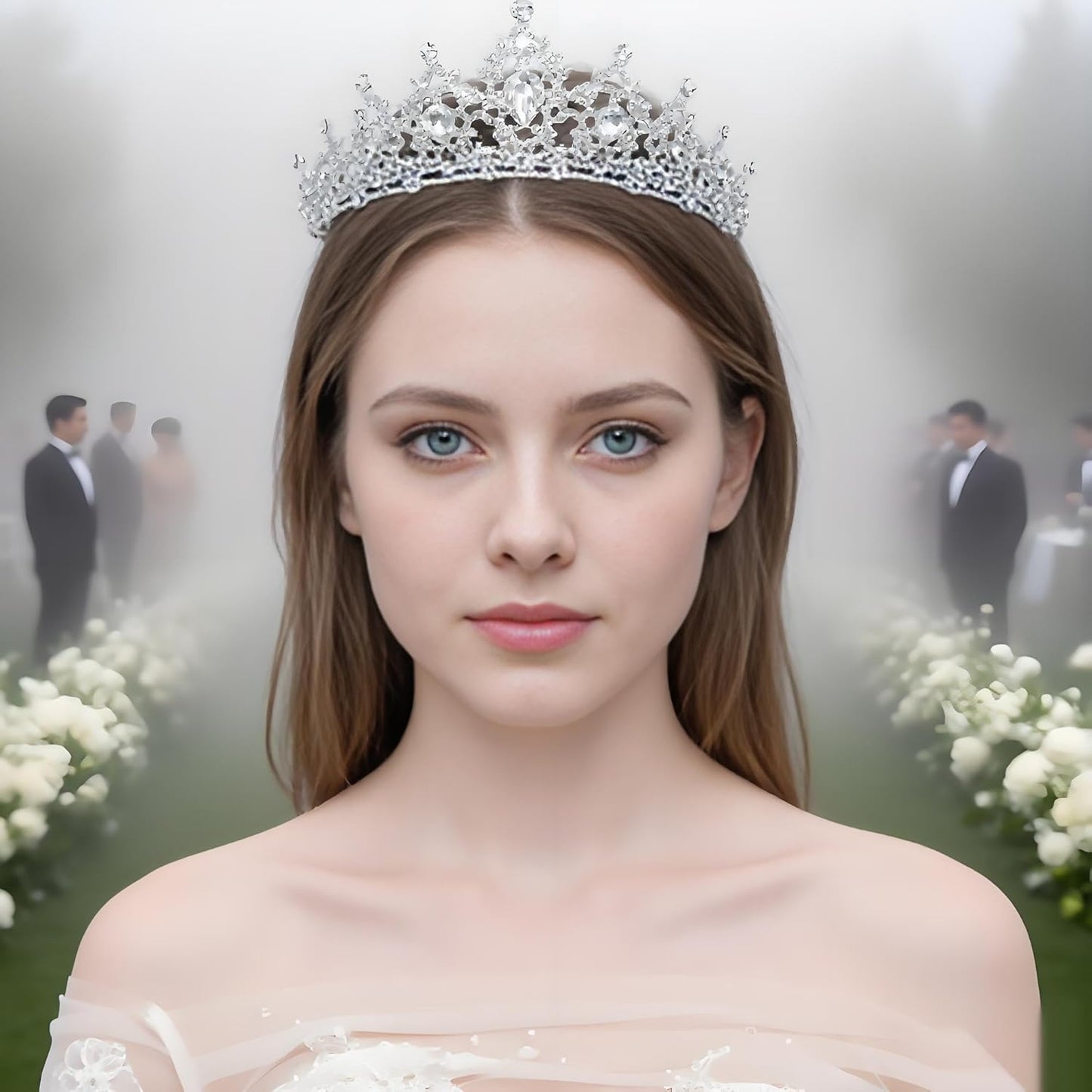 Tiaras for Women Princess Crowns for Women Crystal Headbands for Bridal Princess Birthday Party