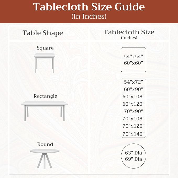 Maison d' Hermine Table Cloth Rectangle Table 100% Cotton 54 x 72 Inches Fall Tablecloth Reusable Everyday Use for Thanksgiving Christmas Decorations Dining Farmhouse Party (Christmas Dew)
