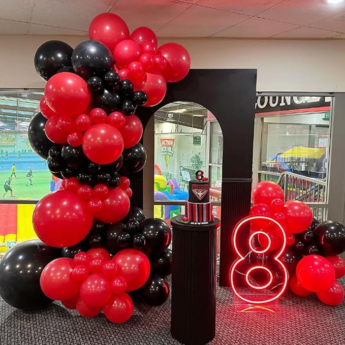 Red Balloons 12 inch, Red Latex Balloons 50pcs Party Balloons for Baby Shower Wedding Valentines Christmas Birthday Party Decorations