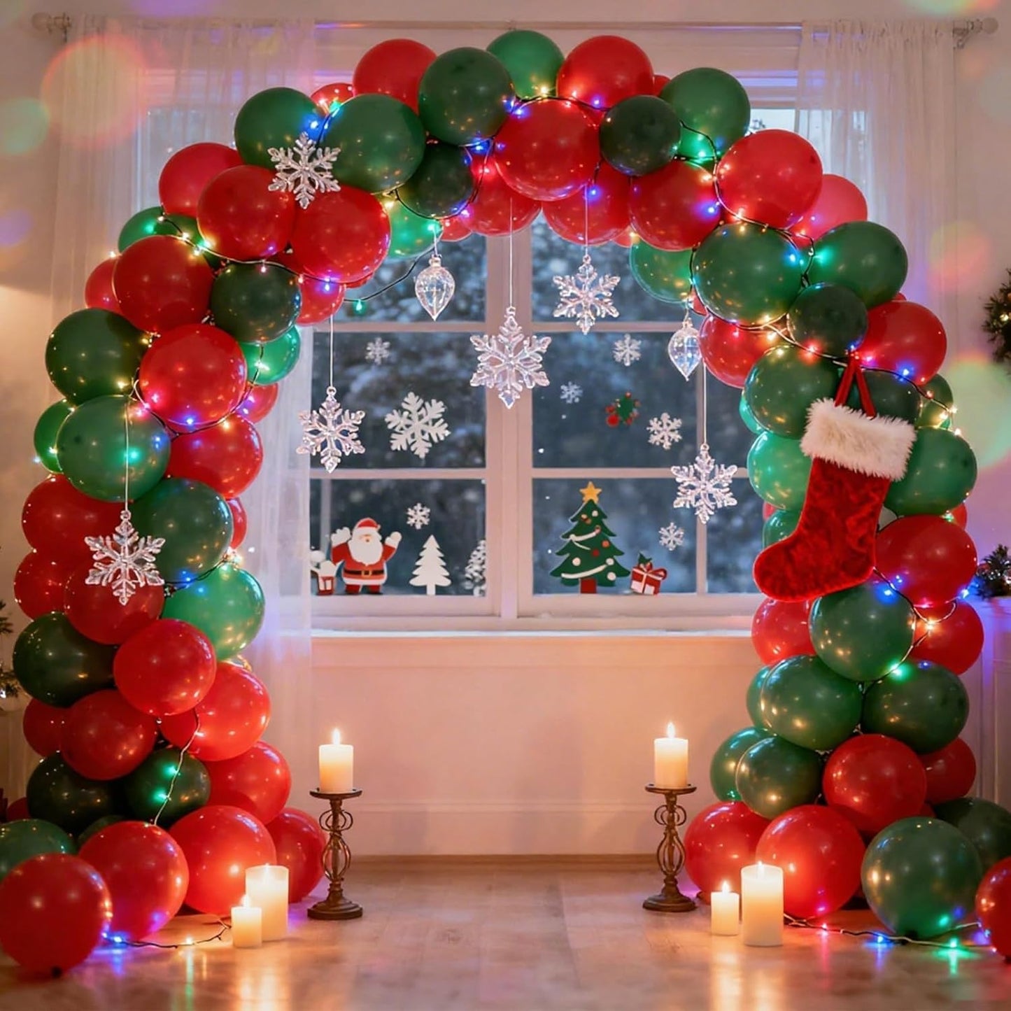 RUBFAC 129pcs Red Balloons Different Sizes 18 12 10 5 Inch for Garland Arch, Premium Latex Balloons Red Birthday Decorations Wedding Valentine's Day Baby Shower Party Decor