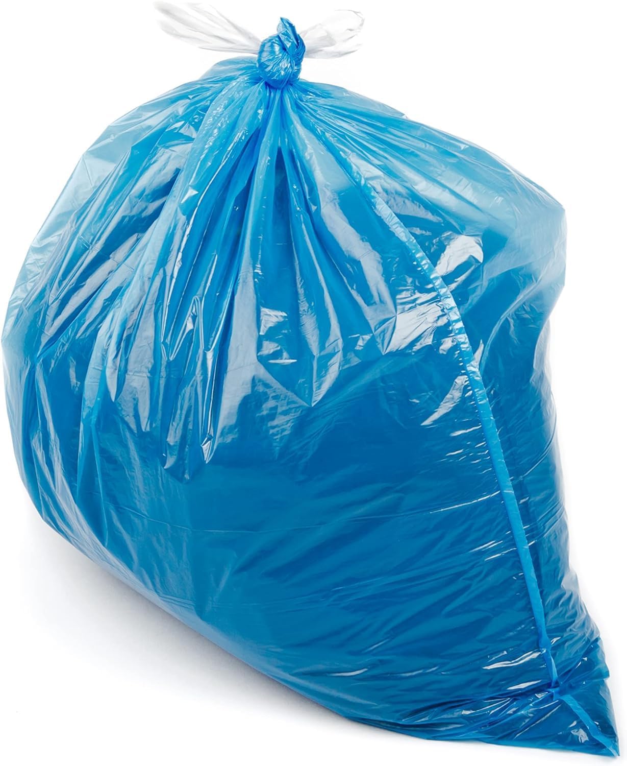 Ultrasac 10 Gallon 0.9 MIL Blue Drawstring Trash Bags - 16.5" x 28.5" - Pack of 648 - Fits simplehuman D