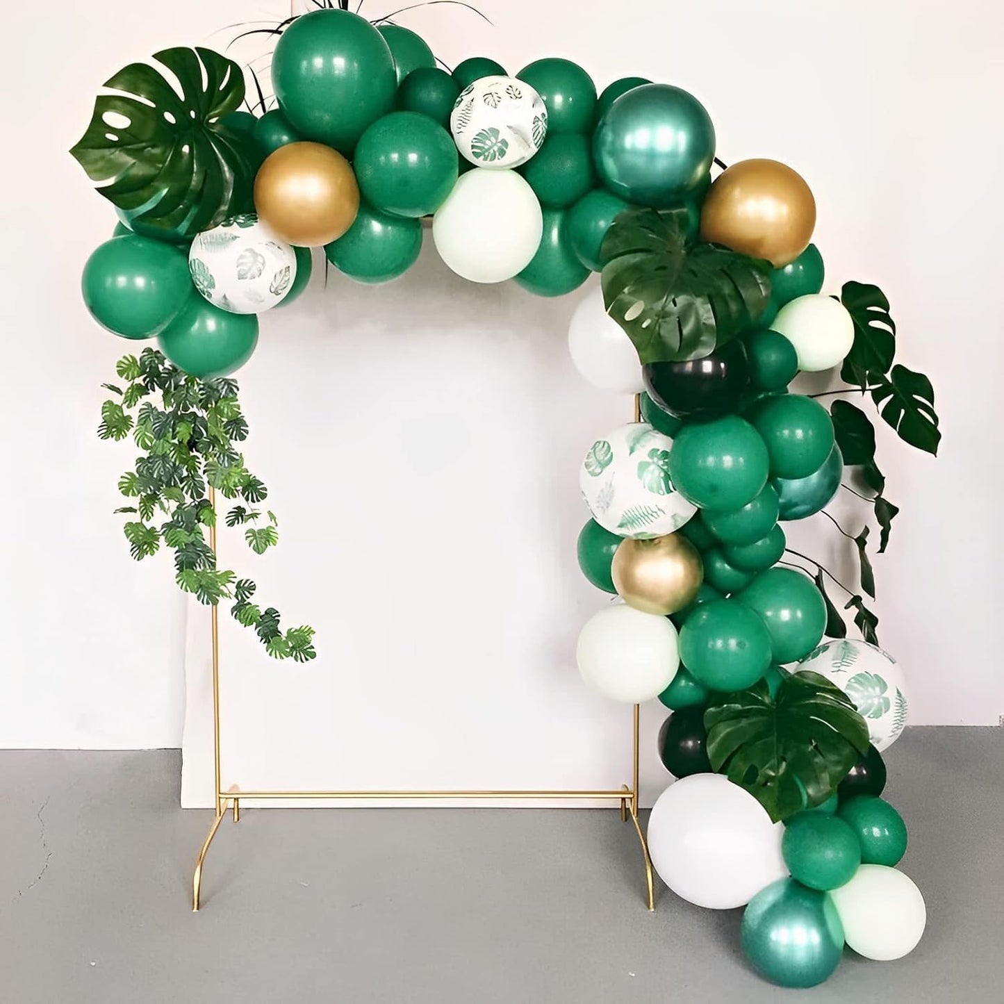 Dark Green Balloons, 66pack 12inch Green Latex Party Balloons for Birthday, Graduation, St. Patrick's Day, Christmas, Baby Shower, Dinosaur Party, Anniversary Party Decorations