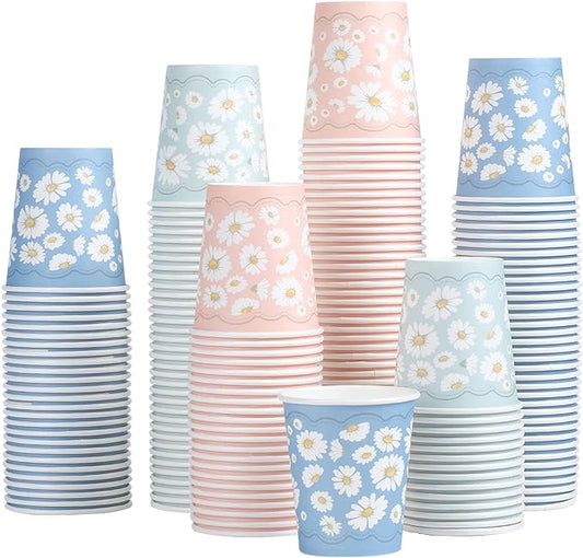 Lamosi 3 oz Bathroom Cups 300 Pack, 3 oz Paper Cups, Mouthwash Cup, Mini Paper Cup for Parties, Picnics, Barbecues, Travel and Events