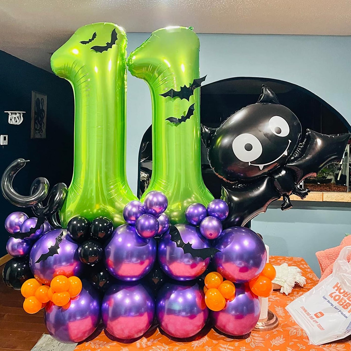 Smlpuame 40 inch Number Balloon 0-9 Green Large Number 0 Balloons,Digital Balloons for Birthday Party Celebration Decorations Supplies, Helium Foil Number Balloons for Wedding Anniversary
