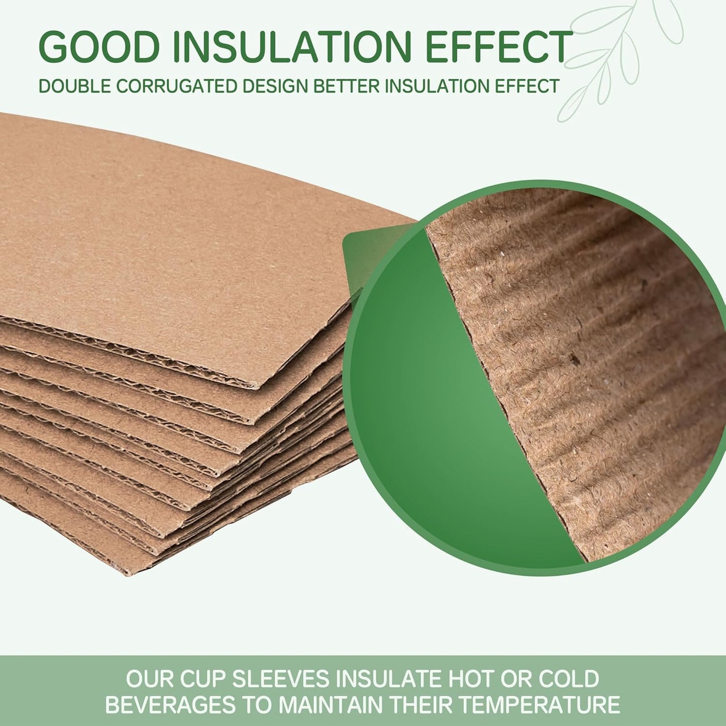 16 oz Coffee Cups with Lids and Sleeves 100 Pack,White Leak-Proof Disposable Coffee Cups for Hot/Cold Beverages, Party Supplies, To-Go Paper Cups for Coffee, Tea, Office, Picnic