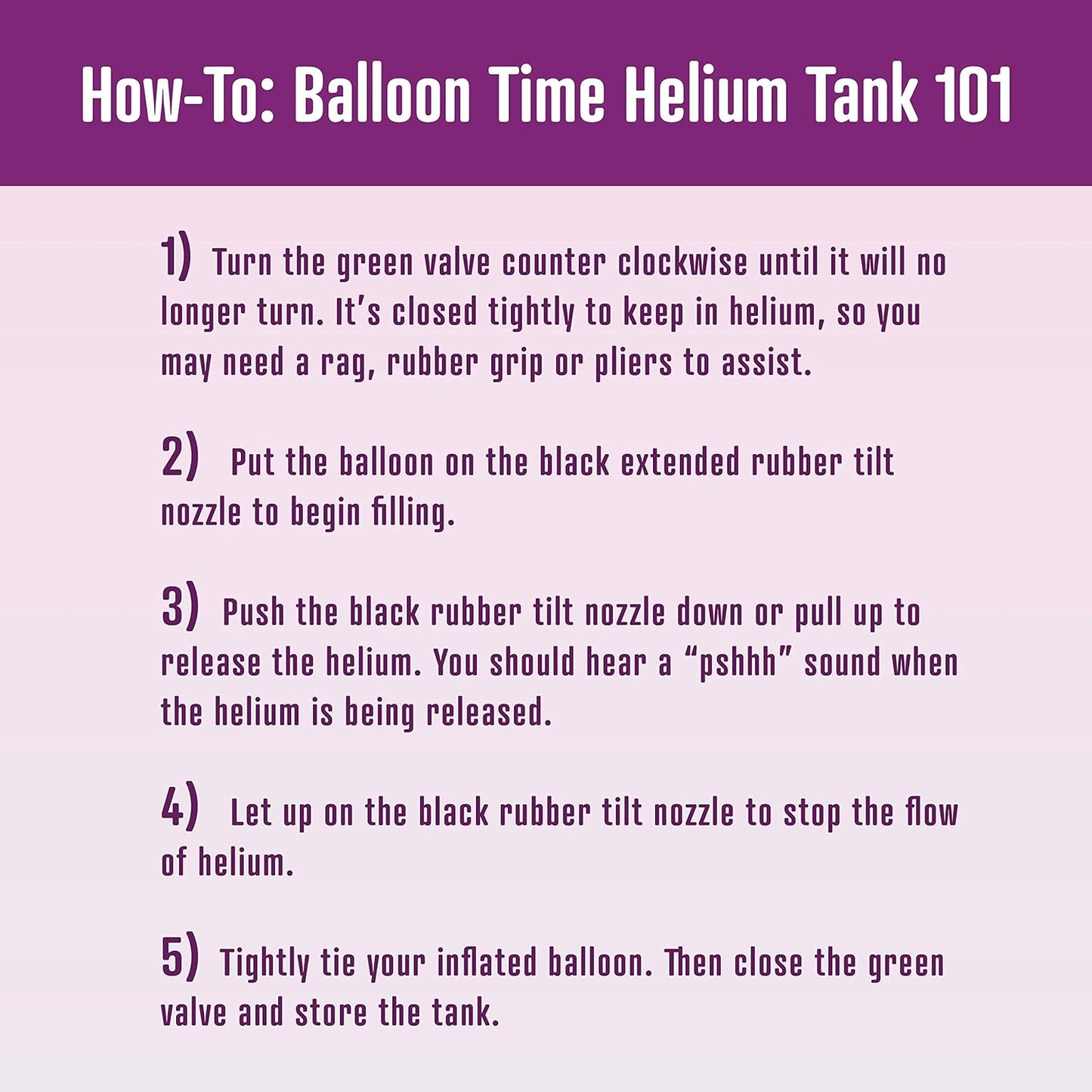 Balloon Time Disposable Helium Tank 14.9 cu.ft - 12 Silver Balloon Weights + Curling Ribbon and Flower Clips