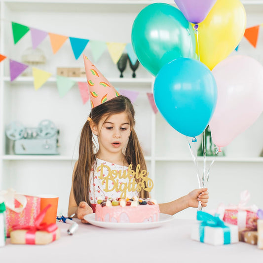 Double Digits 10 Cake Topper