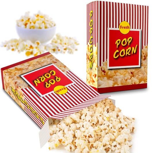MT Products Popcorn Boxes 1.25 oz. - #3 Popcorn Buckets for Party - Pack of 1000