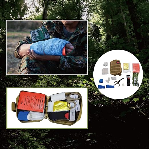 First Aid Splint 36" X 4.3" Orange -Waterproof First Aid Medical Tactical Field Splint For Bone Fracture Treatment (4, Folded)