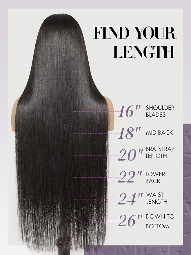 LUVME Clip in Hair Extensions,16 Inch 2 Pack 270g 18pcs Silky Straight Invisible Clip in Hair Extensions Human Hair Natural Black Hair Clip on for Women