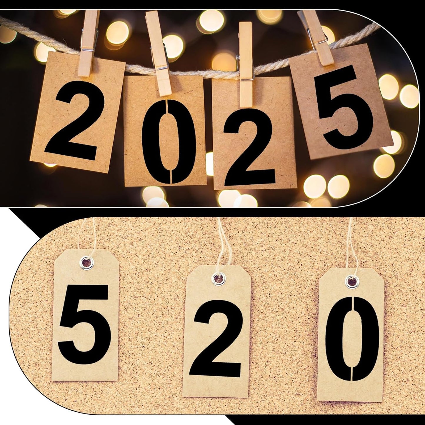 4 Inch Number Stencils for Painting Curb Stencil Kit for Address Painting Address Number Paintings Stencils Reusable Digital Templates Curb Stencil Kit for Addresses Paint for Cake Wood Signs Mailbox