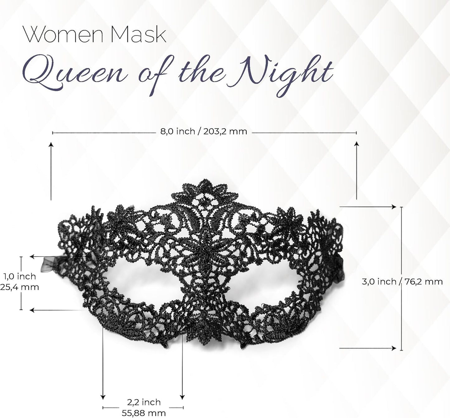 Masquerade Mask for Couples Women and Men - 3 Pack Venetian Gold and Black Lace, Mardi Gras Mask