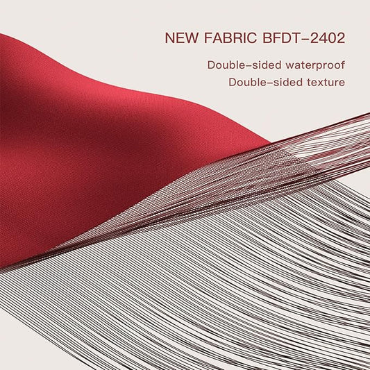 BALCONY & FALCON Rectangular Table Cloth Water Resistant Washable Double-Sided Usable Peach-Skin Fabric Tablecloth for Weddings Holidays Dining Banquets Gardens(Black and Red, 55x95)