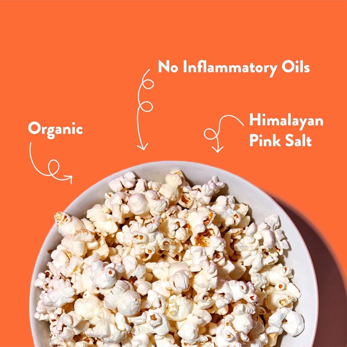 LesserEvil No Cheese Cheesiness Organic Popcorn, Premium Quality, Minimally Processed, No Vegetable Oil, 0.88 Oz, Pack of 12