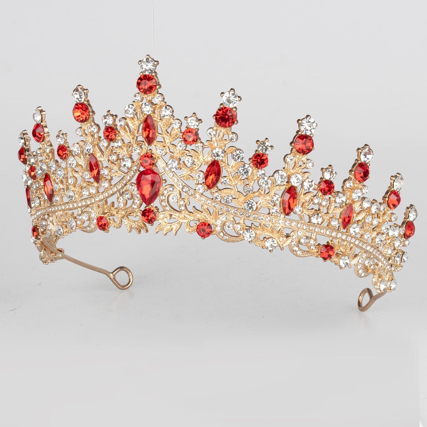 Tiaras and Crowns for Women Crystal Princess Tiaras Rhinestone Queen Crowns For Wedding Bridal Birthday Prom Pageant Party (Tiara 100)