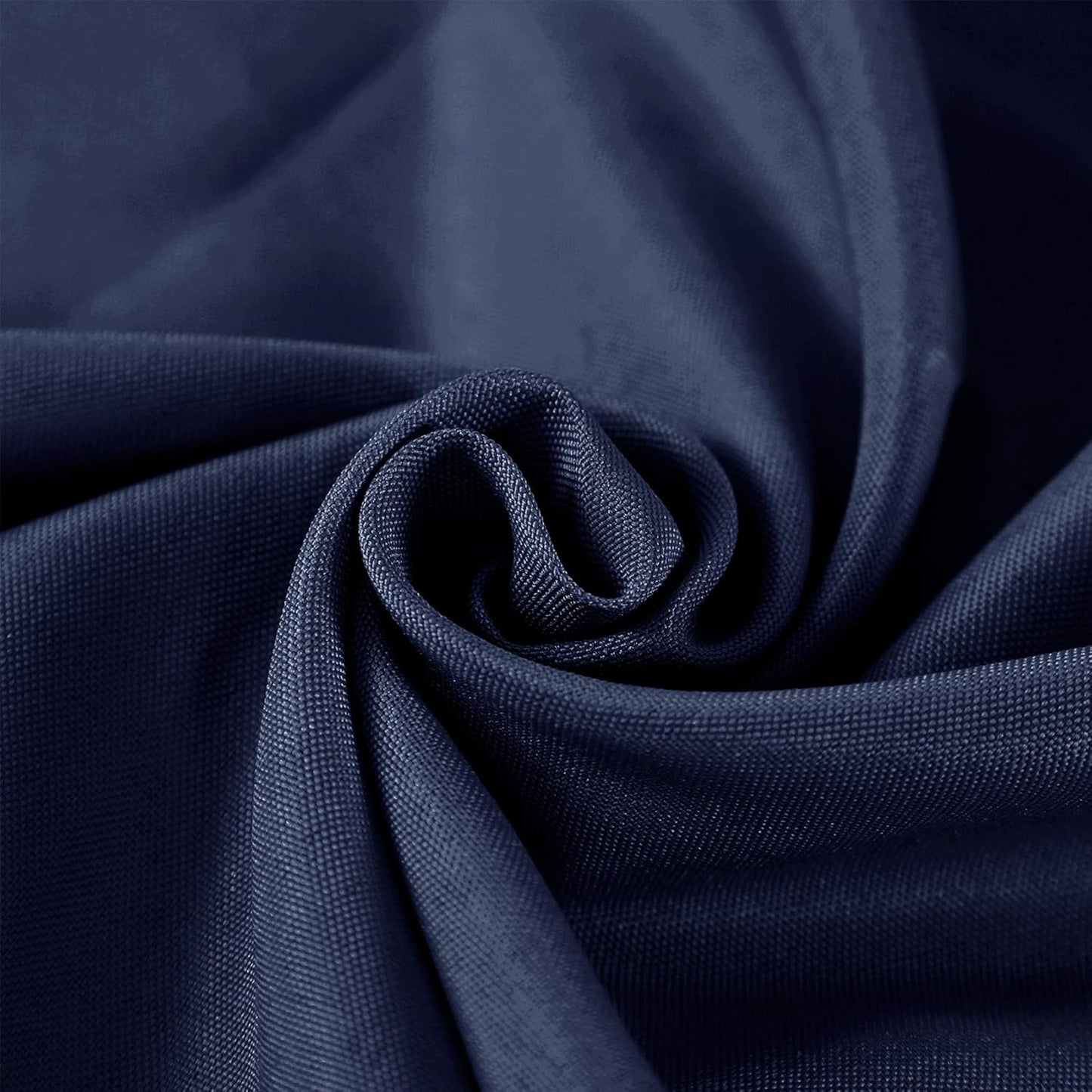 Cupuamon Rectangle Tablecloth 60x120 inch Washable Polyester Fabric Table Cloth for Wedding Party Dining Banquet Decoration（60x120, Navy）