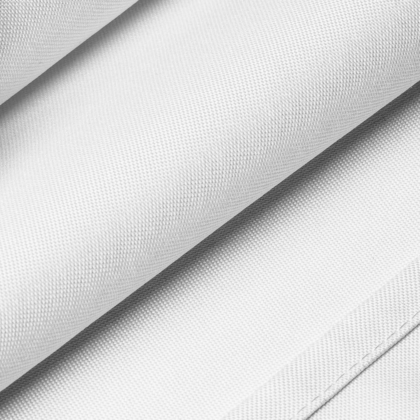 Lann's Linens - 90" Round Premium Tablecloth for Wedding/Banquet/Restaurant - Polyester Fabric Table Cloth - White
