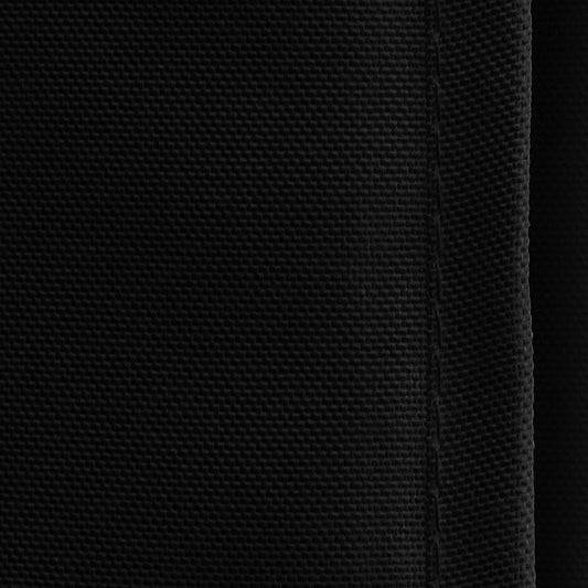 Lann's Linens - 132" Round Premium Tablecloth for Wedding/Banquet/Restaurant - Polyester Fabric Table Cloth - Black