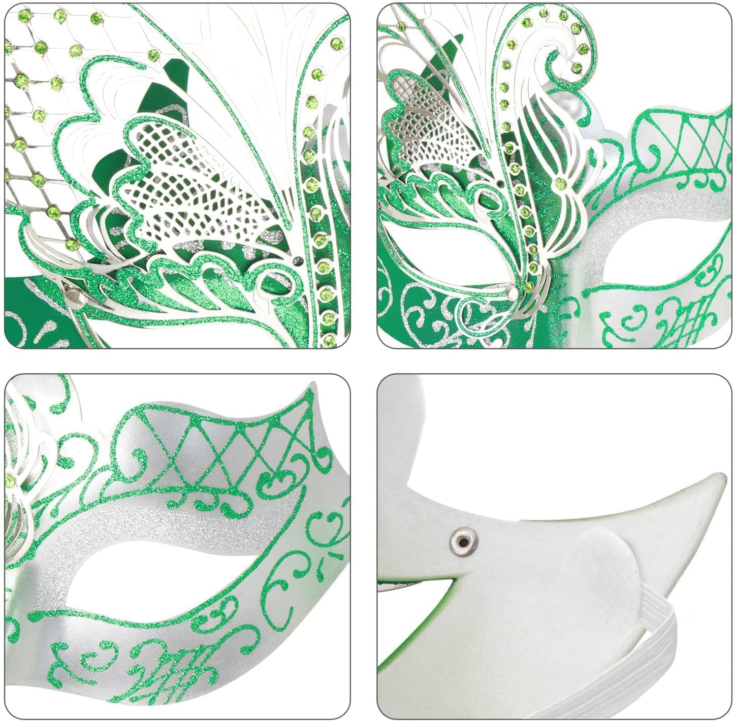 Mysterious Venetian Butterfly Lady Masquerade Halloween Party Mask Evening Prom Ball Mask Bar Costumes Accessory