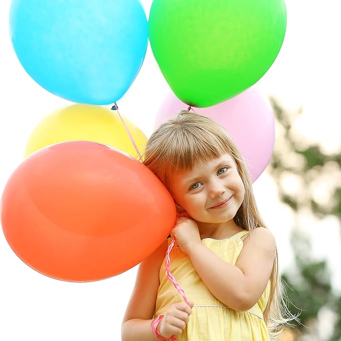 Mr. Pen- Balloons, 12 Inch, 54 Pack, Vibrant Colors, Party Balloons