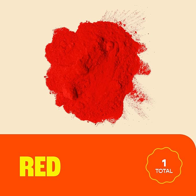 Chameleon Colors 25 lb. Color Powder - 1 Pack - Vibrant Red Color - for 15-20 People - Non-Toxic & Gluten-Free - Great for Holi, Color Wars, Fun Run, Gender Reveal, Summer Camp & More