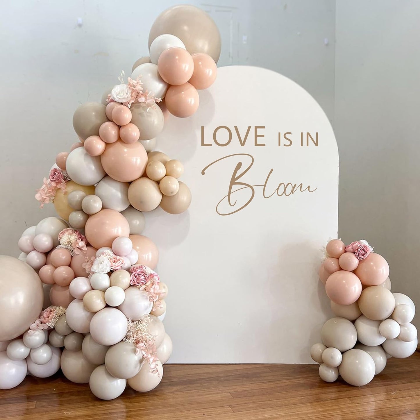 Love is in Bloom Bridal Shower Party Decal Sign - Bridal Shower Engagement Valentine Party Supplies Decoration,Wedding Party Decoration