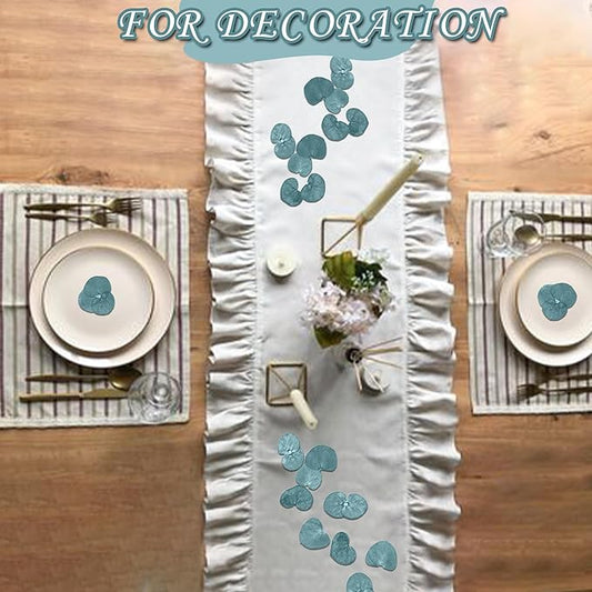 3200Preserved Real Eucalyptus Leaves Small, Pure Natural Bulk Eucalyptus, Biodegradable Wedding Leaves Confetti for Anniversaries, Birthday, Graduation, Bridal Showers, Party Decor