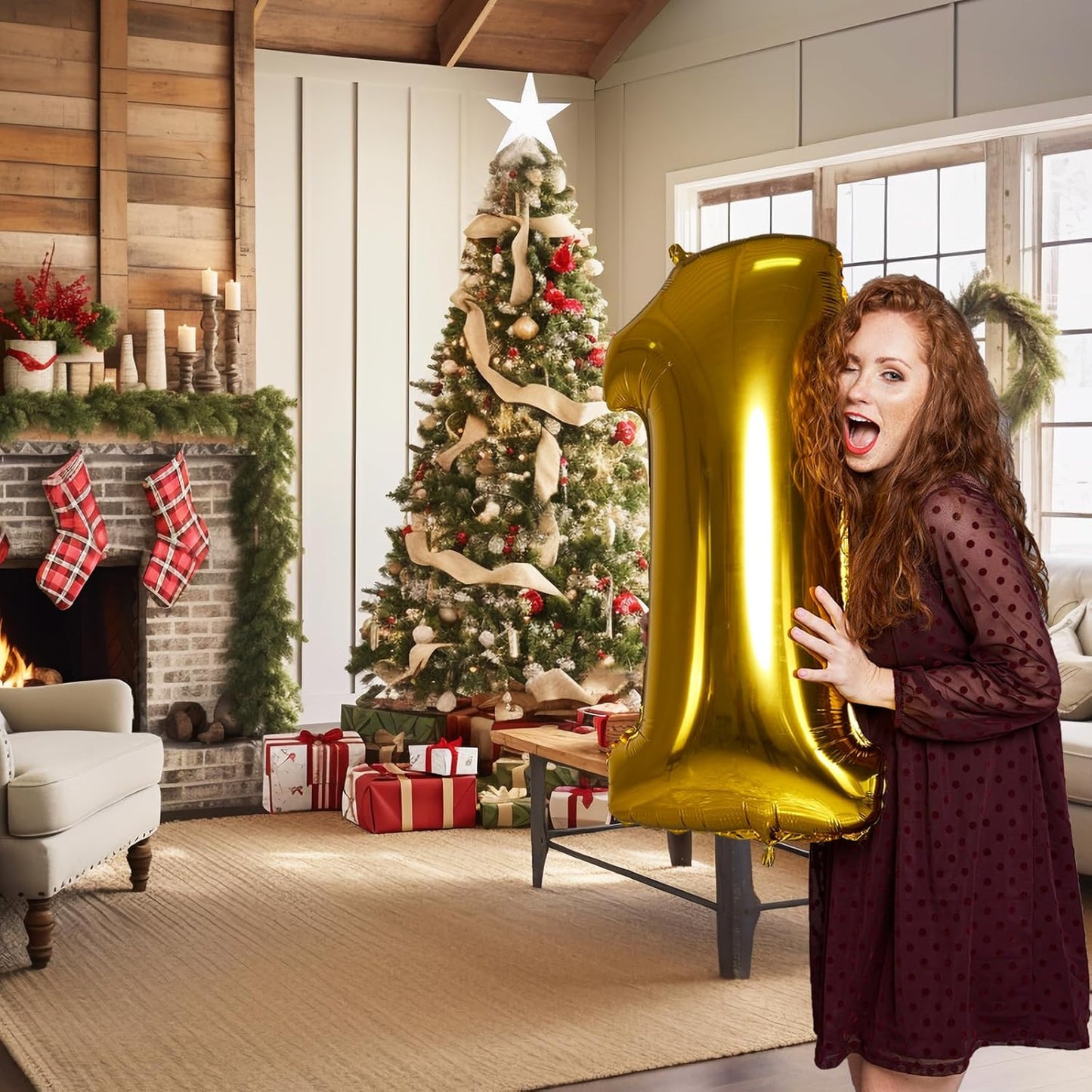 Smlpuame 40 inch Number Balloon 0-9 Gold Large Number 19 Balloons,Digital Balloons for Birthday Party Celebration Decorations Supplies, Helium Foil Number Balloons for Wedding Anniversary