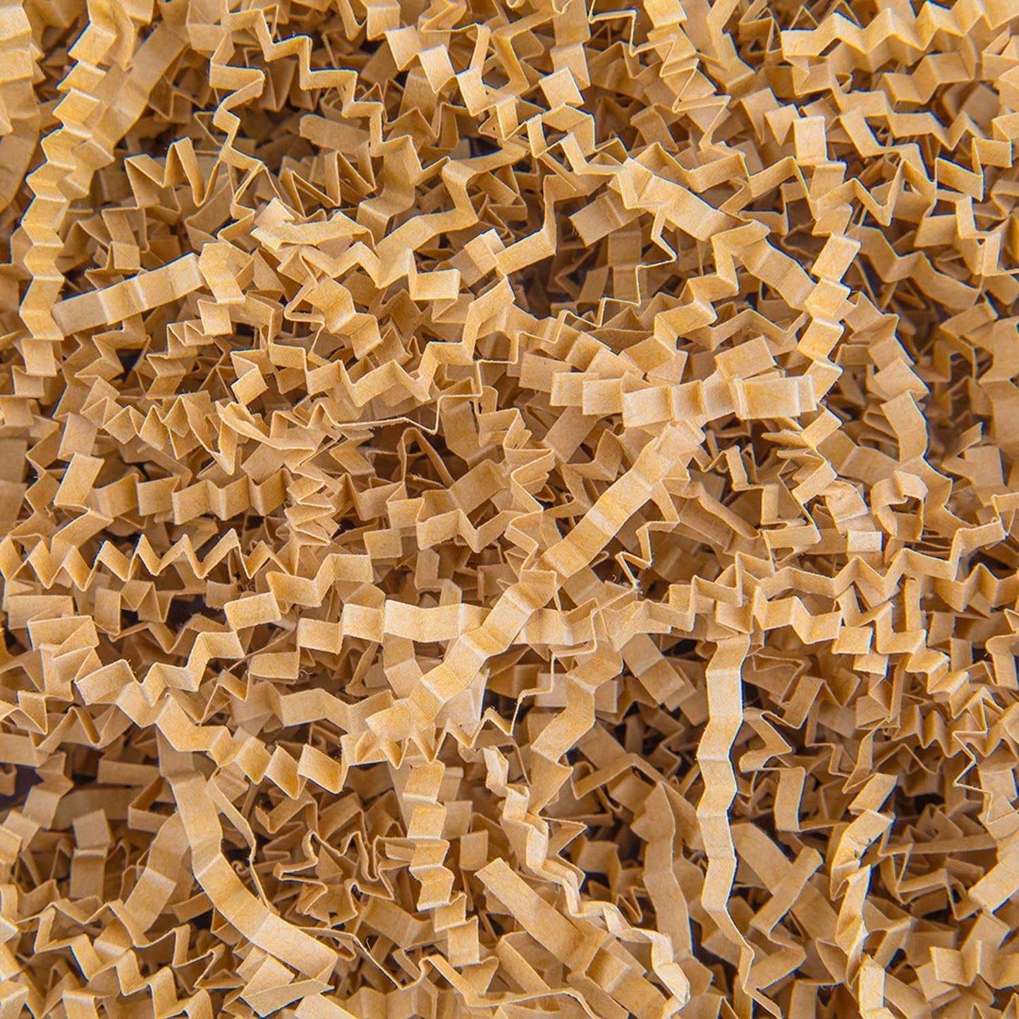 Caleihd 1/2 LB Crinkle Cut Paper Shredded Filler Paper for Gift Baskets Gift Box Confetti Shreds Decoration Stuffing for Birthday, Weddings, Anniversaries, Christmas Wrapping Brown