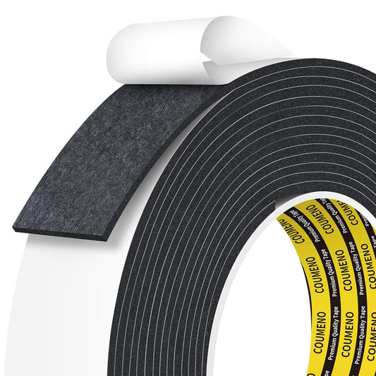 Double Sided Tape 2inX16.4FT, Mounting Tape Heavy Duty Removeable Foam Tape Strips, Strong Adhesive Tape Waterproof for Home Office Use, DIY Craft, Fixing, Pasting