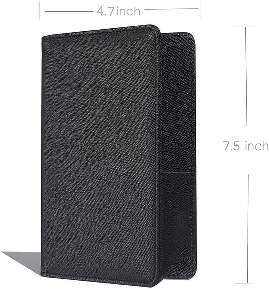 Black Server Books for Waitress Book Waiter Book Server Booklet Restaurant Waitstaff Organizer, Serving Book Guest Check Book Holder Money Pocket Fits Server Apron
