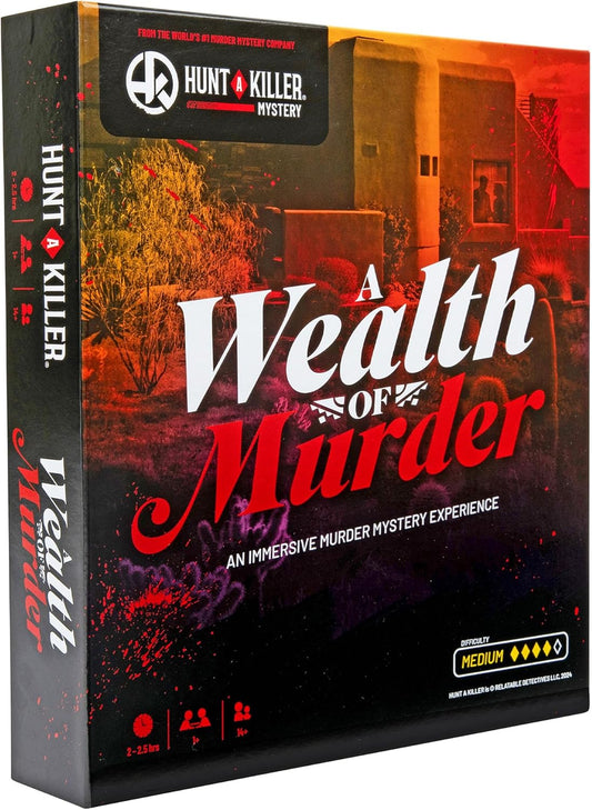 Hunt A Killer: A Wealth of Murder – an Immersive True Crime Experience, A Halloween Mystery Party Game for Adults and Great Ideas for Ages 14 and up