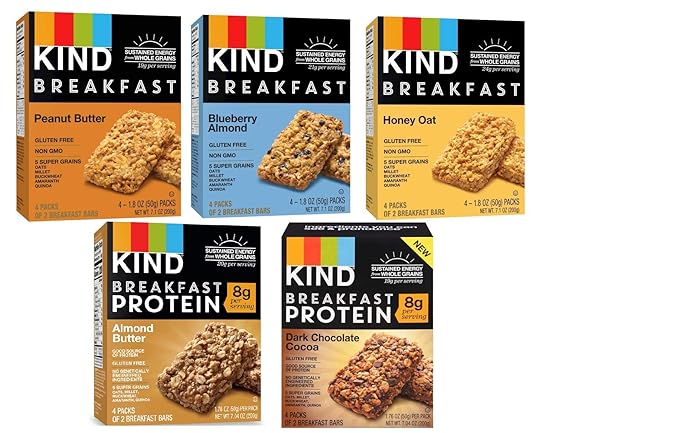 Kind, Breakfast Bars, Variety Packs (5)