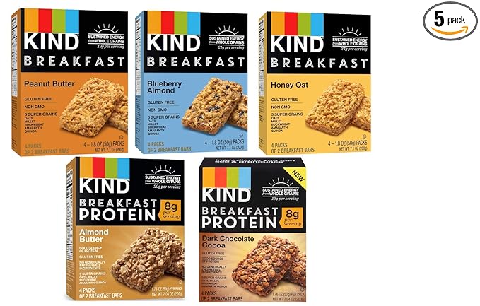 Kind, Breakfast Bars, Variety Packs (5)