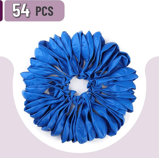 Mr. Pen- Balloons, 12 Inch, 54 Pack, Blue, Party Balloons
