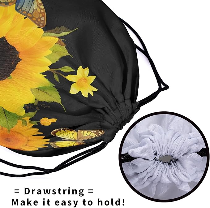 Nerxy Leaf Grip Bags for Gymnastics Tropical Leaves Grip Bag Botanical Drawstring Storage Bags